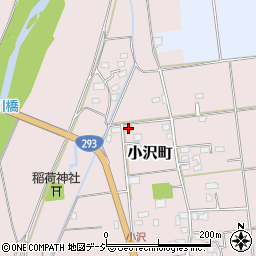 茨城県常陸太田市小沢町1283周辺の地図