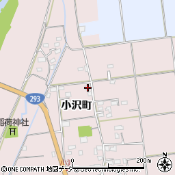 茨城県常陸太田市小沢町1278周辺の地図