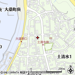 石川県金沢市土清水2丁目65周辺の地図