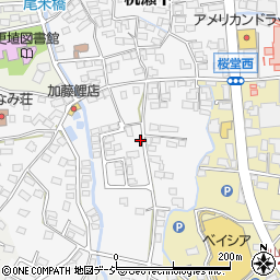 長野県千曲市杭瀬下381周辺の地図