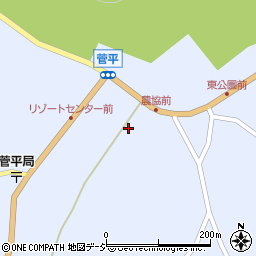 長野県上田市菅平高原1265-7周辺の地図