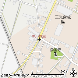 中川(株)前周辺の地図