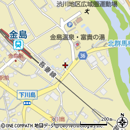 光菱生コンクリート渋川工場周辺の地図