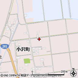茨城県常陸太田市小沢町1385周辺の地図