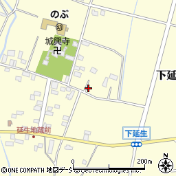 栃木県芳賀郡芳賀町下延生周辺の地図
