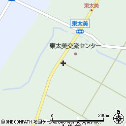 富山県南砺市土生新526周辺の地図