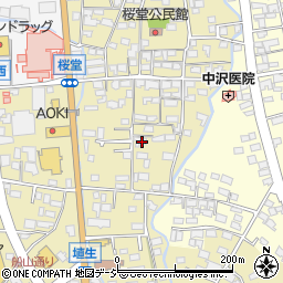 長野県千曲市桜堂444周辺の地図