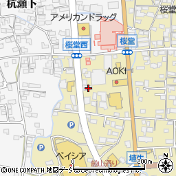 長野県千曲市桜堂361周辺の地図