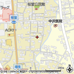 長野県千曲市桜堂442周辺の地図