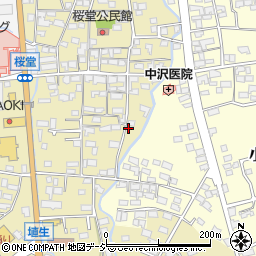 長野県千曲市桜堂543周辺の地図