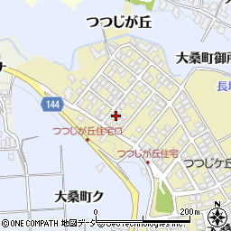 石川県金沢市つつじが丘81周辺の地図