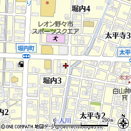 丸美屋食品工業株式会社　名古屋支店金沢営業所周辺の地図
