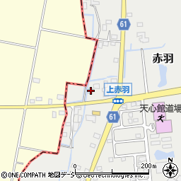 栃木県芳賀郡市貝町赤羽3507周辺の地図
