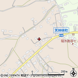 茨城県常陸太田市天神林町2497周辺の地図