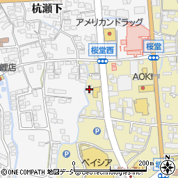 長野県千曲市桜堂353周辺の地図