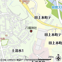 石川県金沢市土清水1丁目247周辺の地図