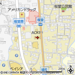 長野県千曲市桜堂372周辺の地図