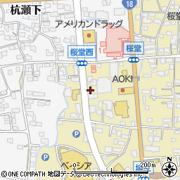 長野県千曲市桜堂362周辺の地図
