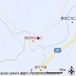 群馬県桐生市黒保根町上田沢690周辺の地図