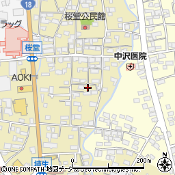 長野県千曲市桜堂441周辺の地図