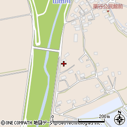 茨城県常陸太田市薬谷町908-1周辺の地図