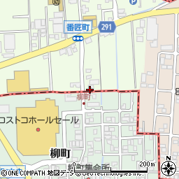 石川県白山市番匠町144周辺の地図