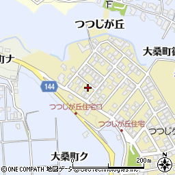 石川県金沢市つつじが丘8周辺の地図