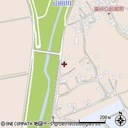 茨城県常陸太田市薬谷町905周辺の地図