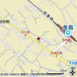 川島駐在所周辺の地図