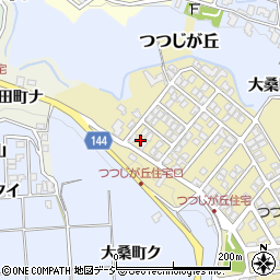 石川県金沢市つつじが丘2周辺の地図