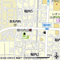 【野々市カフェ　ランチ】BOTAN Cafe&Dining（ボタン カフェアンドダイニング）周辺の地図
