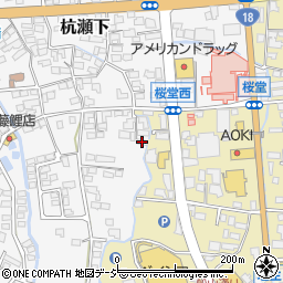 長野県千曲市杭瀬下250周辺の地図