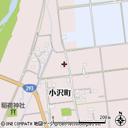 茨城県常陸太田市小沢町1277周辺の地図