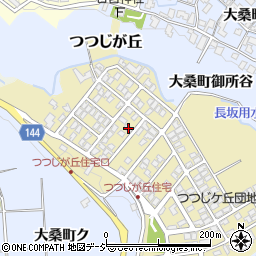 石川県金沢市つつじが丘86周辺の地図