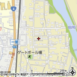 栃木県宇都宮市川田町1252周辺の地図