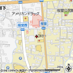長野県千曲市桜堂366周辺の地図