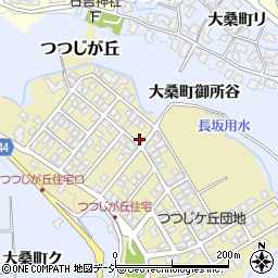 石川県金沢市つつじが丘67周辺の地図