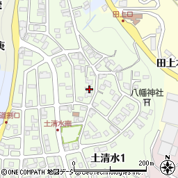 石川県金沢市土清水1丁目368周辺の地図