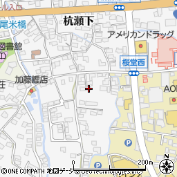 長野県千曲市杭瀬下254周辺の地図
