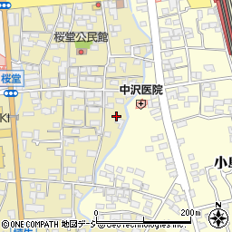 長野県千曲市桜堂541周辺の地図