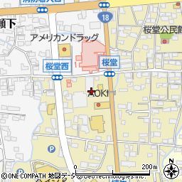 長野県千曲市桜堂367周辺の地図