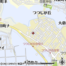 石川県金沢市つつじが丘12周辺の地図
