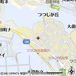 石川県金沢市つつじが丘12周辺の地図