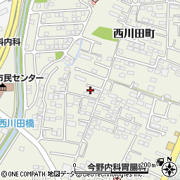 栃木県宇都宮市西川田町967周辺の地図