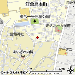 栃木県宇都宮市江曽島本町20周辺の地図
