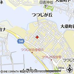 石川県金沢市つつじが丘15周辺の地図