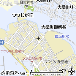 石川県金沢市つつじが丘68周辺の地図