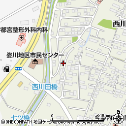 栃木県宇都宮市西川田町948周辺の地図