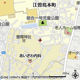 栃木県宇都宮市江曽島本町20-18周辺の地図