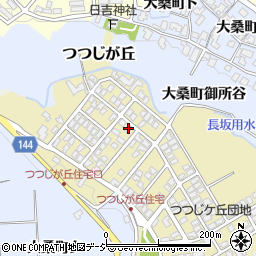 石川県金沢市つつじが丘88周辺の地図